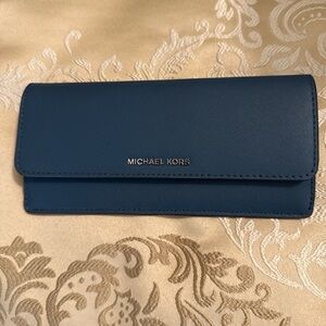 Michael Kors Denim Blue Wallet